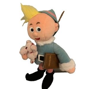 Rudolph Misfit Hermie Herbie Elf Spotted Elephant 14" Stuffins 1999 CVS Large
